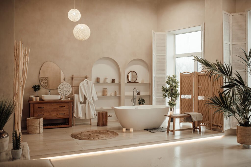 eco friendly bathroom remodeling design with sustainable materials
